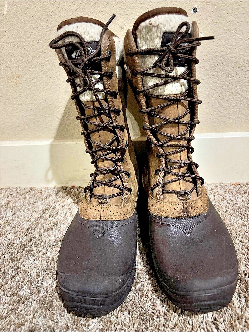 The North Face Shellista II Tall Winter Boots Brown & Black US 8.5